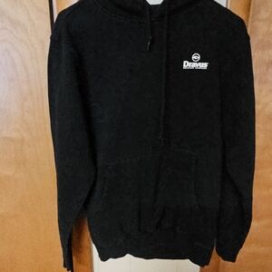 Dravus Black Men's Hoodie Sweater
